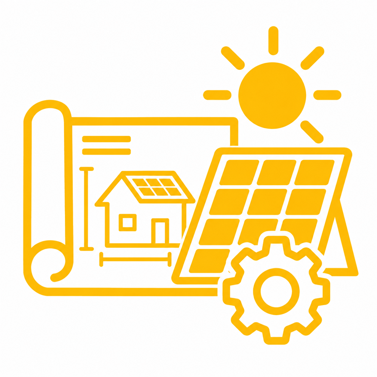 Diseño de sistema solar adaptado al consumo energético