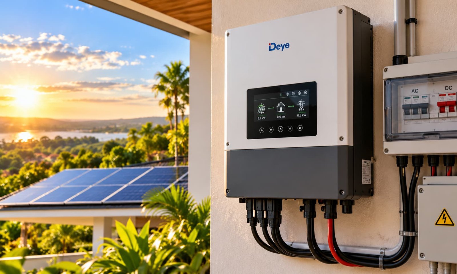 Inversor solar híbrido para sistemas fotovoltaicos en Paraguay