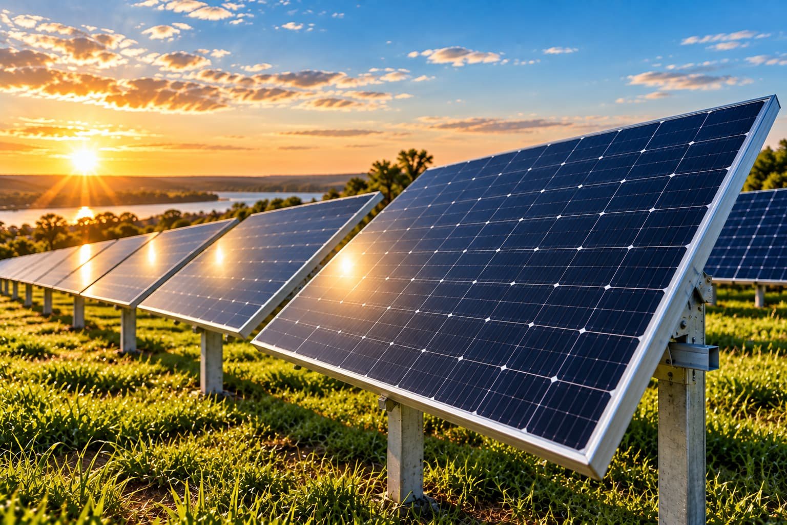 Paneles solares monocristalinos FUTULUZ para sistemas de energía solar en Paraguay