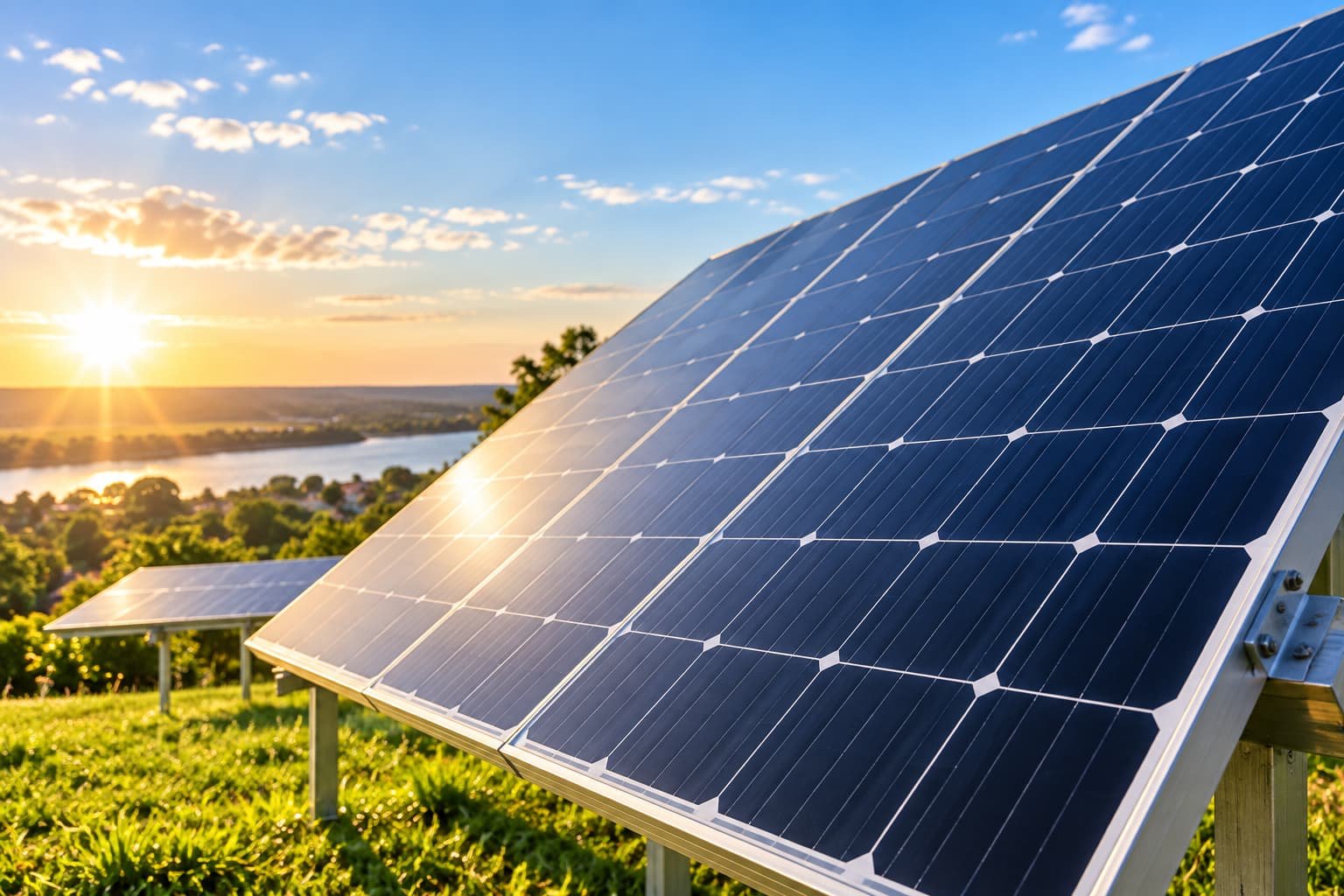 Paneles solares monocristalinos FUTULUZ para hogares y negocios en Paraguay