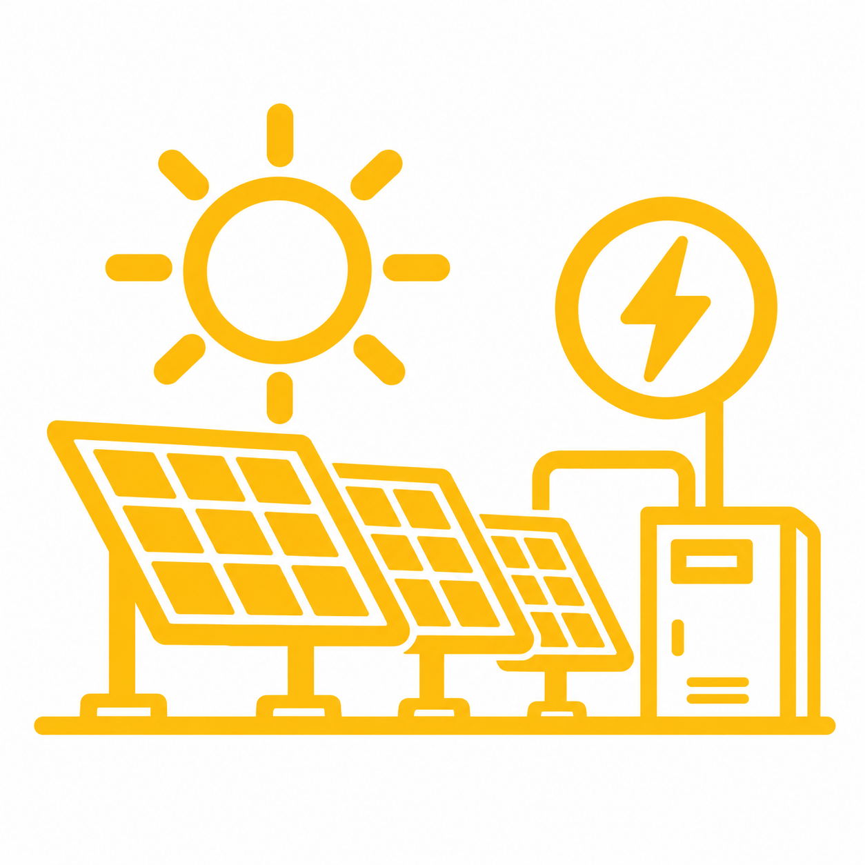 Paneles solares para proyectos de mayor potencia