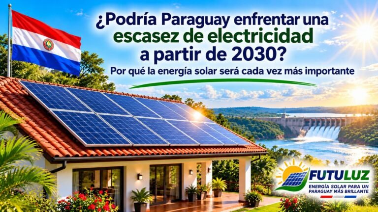 ¿Podría Paraguay enfrentar problemas de suministro eléctrico a partir de 2030? ANDE advierte sobre el aumento de la demanda en las horas pico. Descubra cómo la energía solar y las baterías de litio pueden ayudar a reducir la dependencia de la red eléctrica y mejorar la seguridad energética de su hogar o empresa.